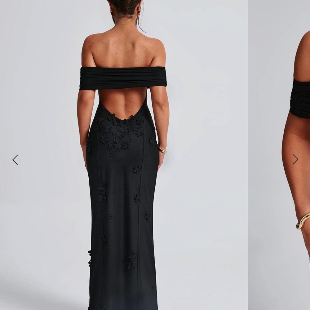 Black baby boo fashion dress size Xl